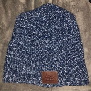 Love Your Melon Blue Slouch Beanie